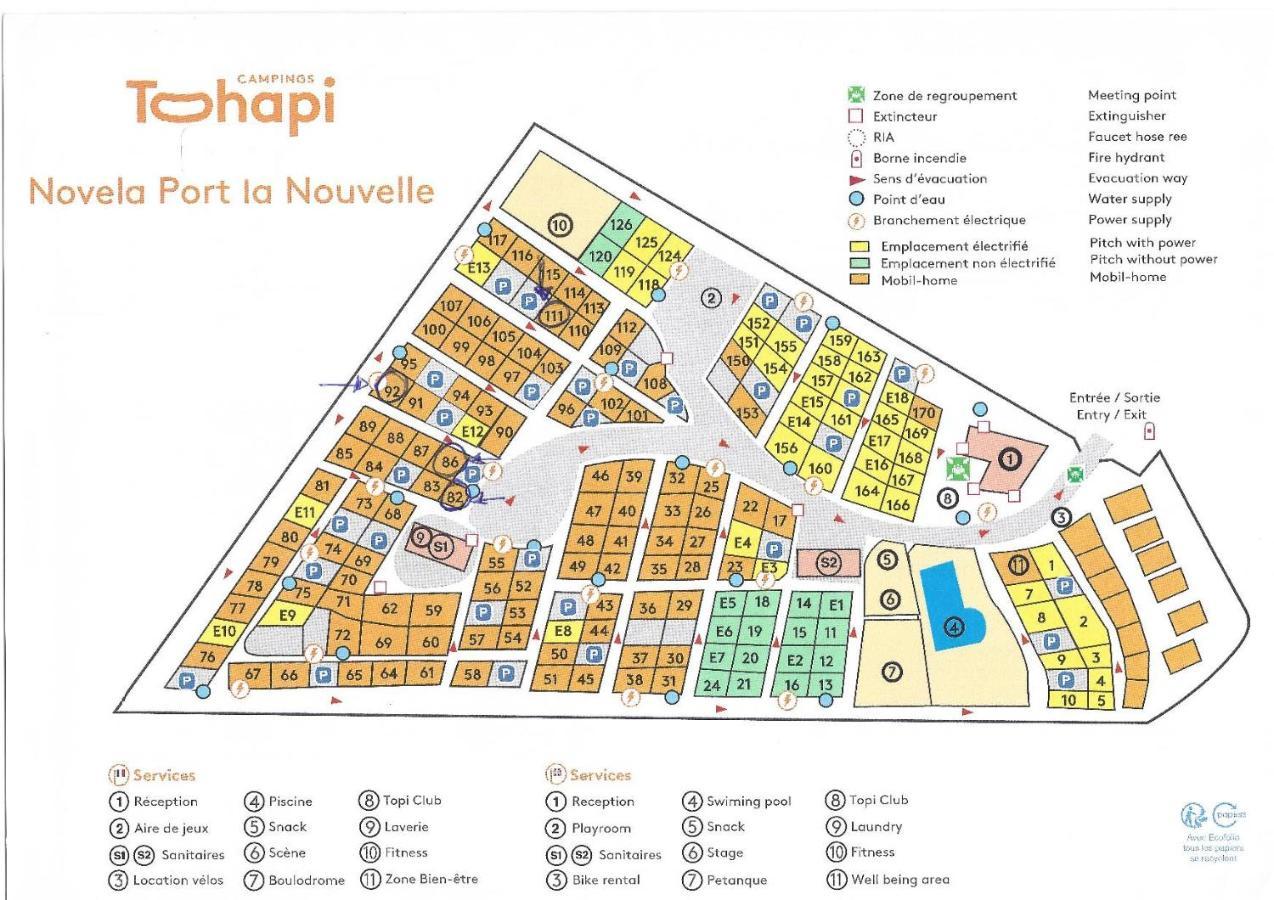 Mobil Home 4-5 Personnes Port La Nouvelle Exterior foto